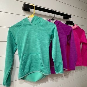 Bundle of 3 Danskin hoodies- like new. No stains, holes or fading.